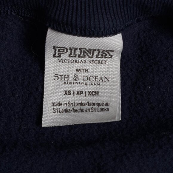 Pink by Victoria's Secret University of Michigan M GO BLUE Sweatshirt - Size XS - Picture 5 of 9